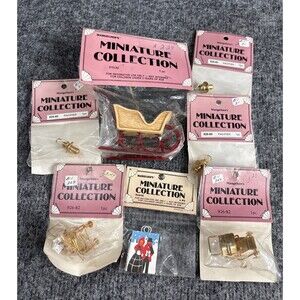 Mangelsons Miniature Collection Set Of 7 Decorative Pieces